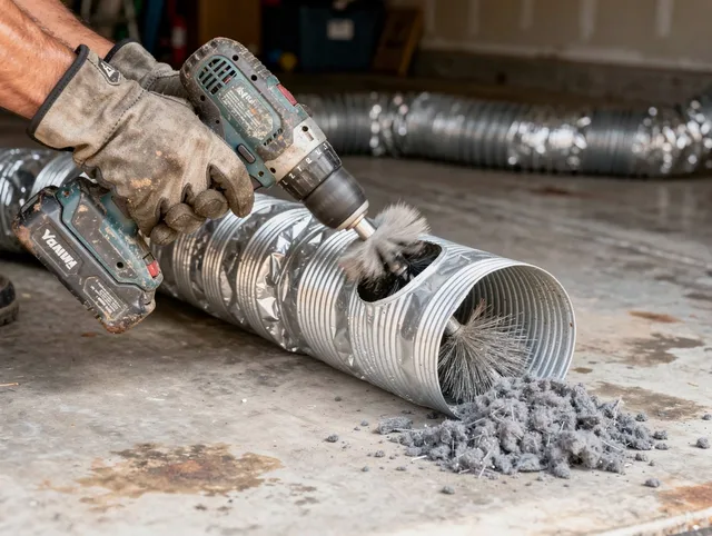 Professional duct cleaning by Plymouth Dryer Vent Cleaning in Plymouth
