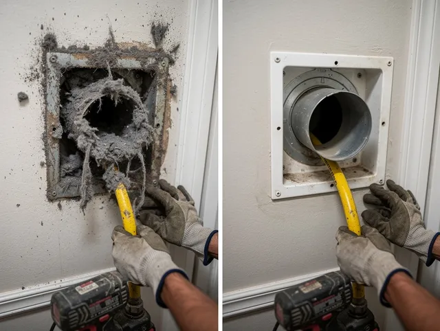 Expert gas dryer vent cleaning by Plymouth Dryer Vent Cleaning in Plymouth